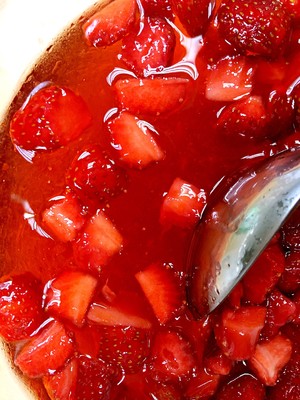 "tinrry Afternoon Tea" Extra Story-strawberry Jam Full of Fleshy recipe