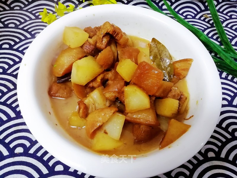 Radish Roasted Pork recipe