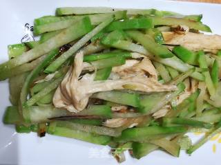 Fried Yuba with Radish recipe