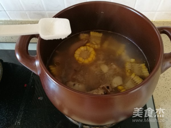 Corn Lotus Root Chicken Soup recipe