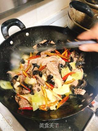 Liver and Waist Stir Fry recipe