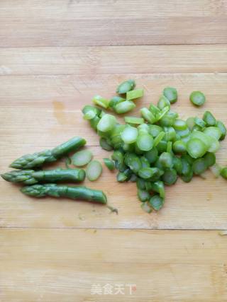 Asparagus Egg Rice Porridge recipe