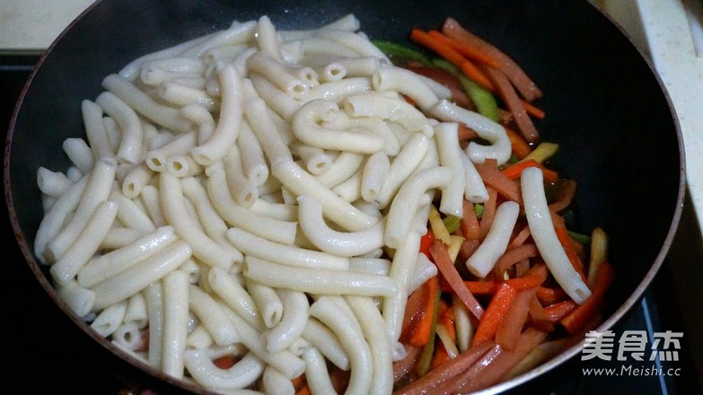 Fried Hollow Noodles recipe