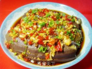 【hunan Cuisine】--steamed Eggplant with Chopped Pepper recipe