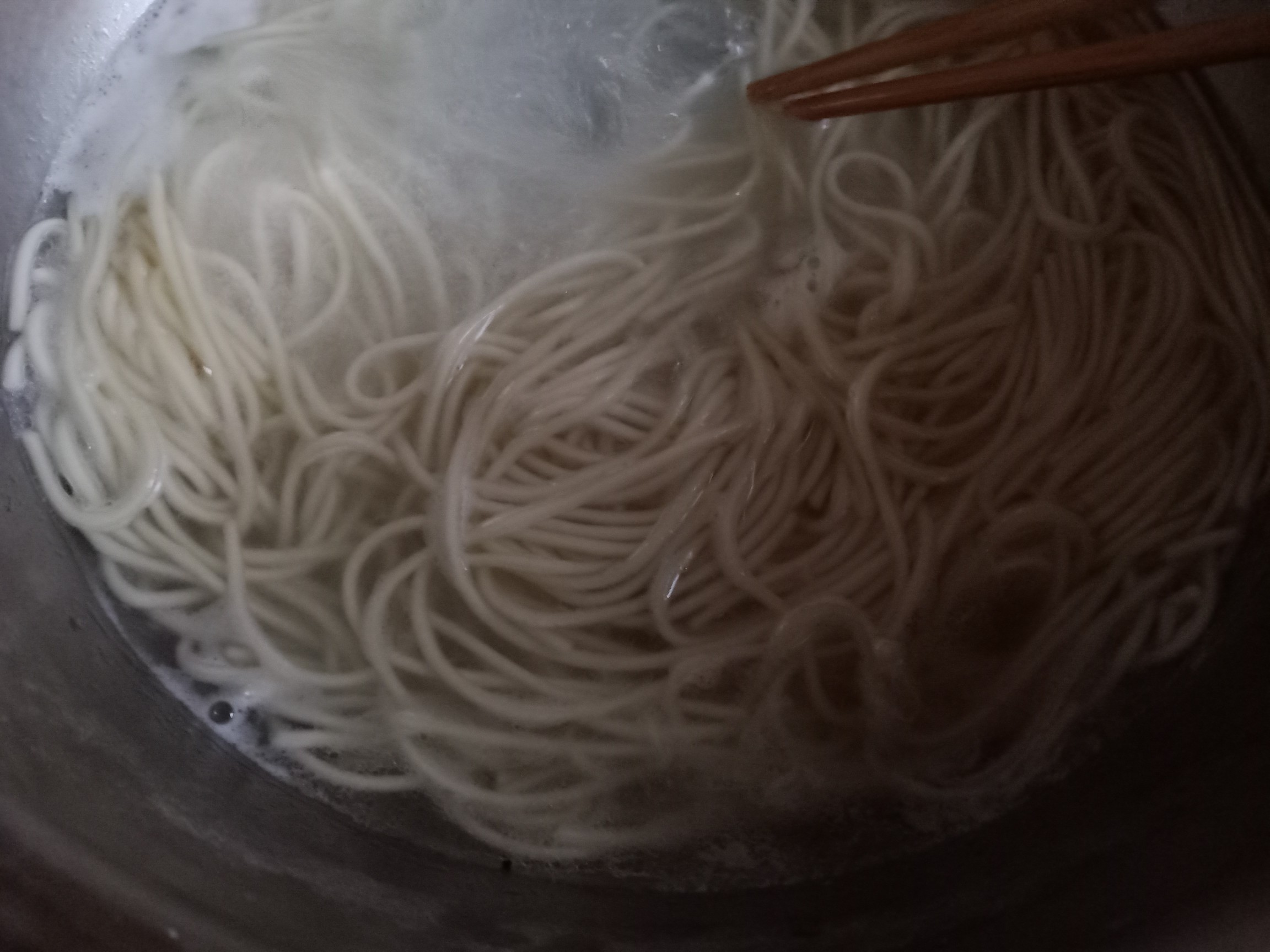 Abalone Spicy Sauce Noodles recipe