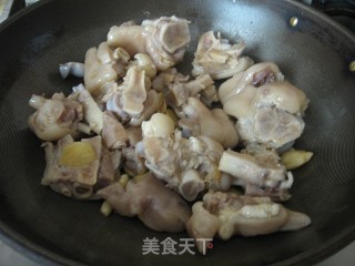 Three Cups of Pork Feet recipe