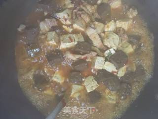 Pork Stewed Duck Blood Tofu recipe