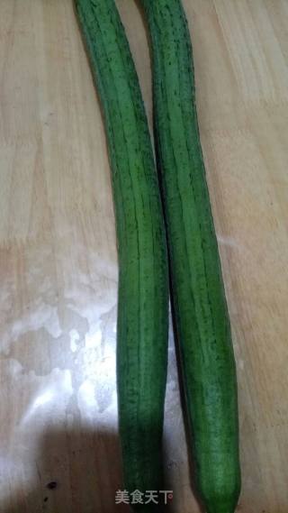 Garlic and Loofah recipe