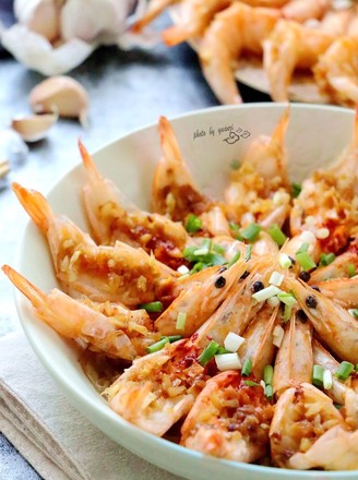 Garlic Vermicelli Open Back Shrimp recipe