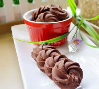 #aca烤明星大赛#butter Cocoa Cookies recipe