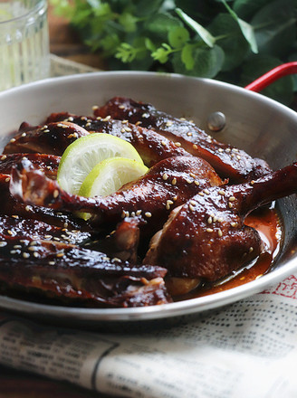 Lime-flavored Five-flavor Roasted Duck Leg recipe