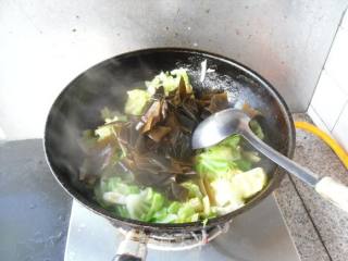 Green Cabbage Roasted Kelp recipe