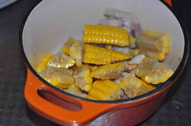 Corn Ginseng Chicken Soup recipe