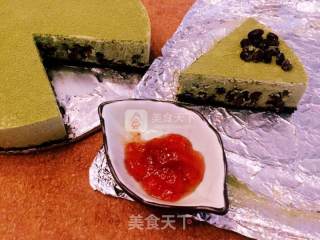 Matcha Red Bean Mousse recipe