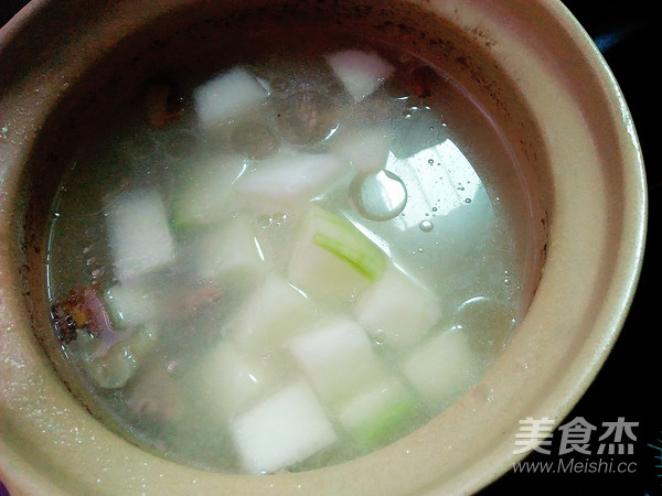 Lotus Seed and Winter Melon Pork Rib Soup recipe