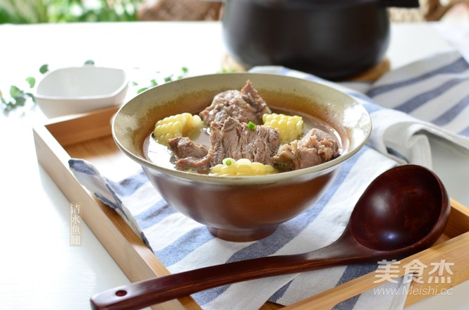 Corn Pork Ribs Soup recipe