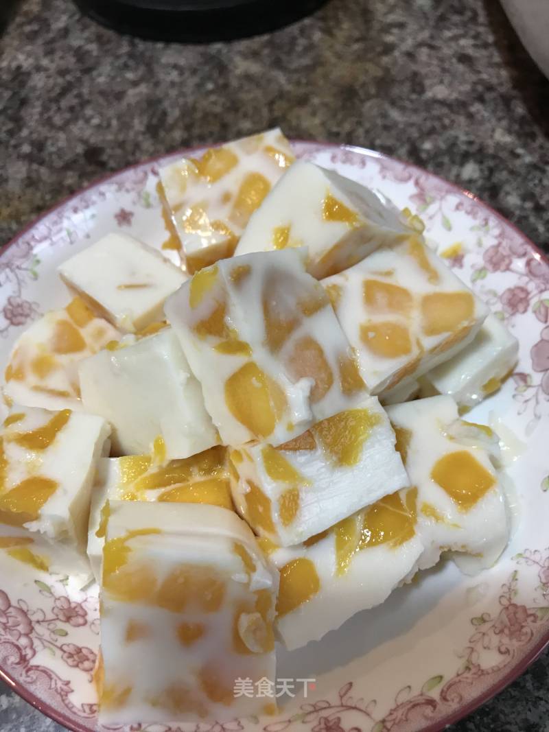 Mango Milk Pudding recipe