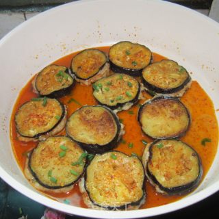 Fish Puree Eggplant Box recipe