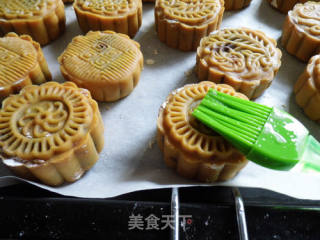 Preheat in Advance for Mid-autumn Festival———————【traditional Bean Paste Mooncakes】 recipe