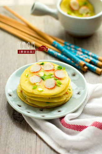 Crab Stick Mini Quiche recipe