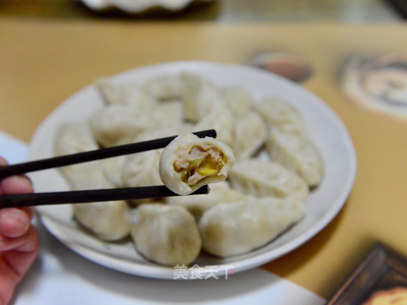 Pork Corn Dumplings recipe