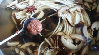 #信之美木耳试吃#black Fungus Meatball Soup recipe