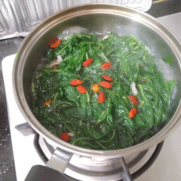 Wolfberry Leaf Soup recipe