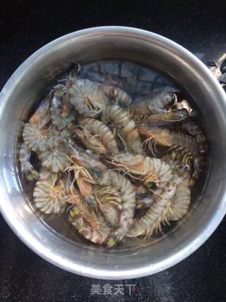 Boiled Tiger Prawns recipe