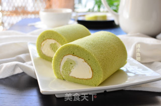 [tianjin] Barley Leaf Cream Cake Roll recipe