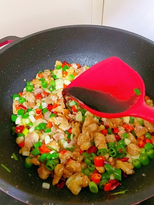 🔥spicy and Enjoyable🔥super Meal🔥green Pepper and Spicy Chicken👈 recipe