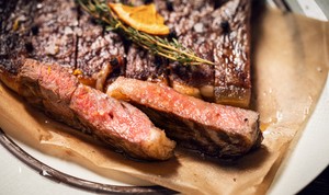 Seared Steak with Salt recipe