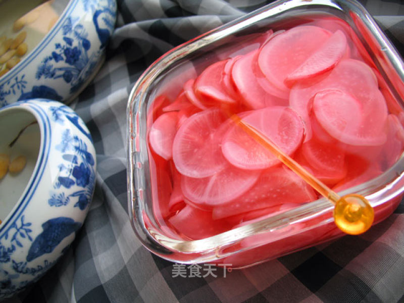Refreshing Side Dish---sweet and Sour Radish recipe