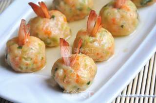 Vegetable Shrimp Ball recipe