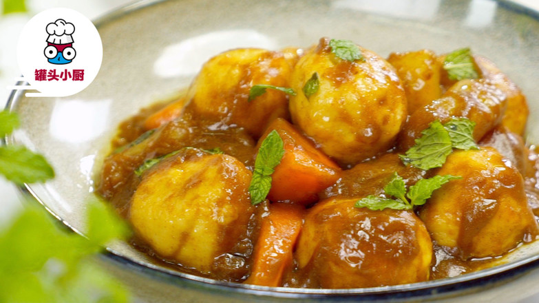 Aroma Curry Fish Balls recipe