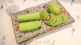 【siye Xiaoguan】cucumber and Kiwi recipe