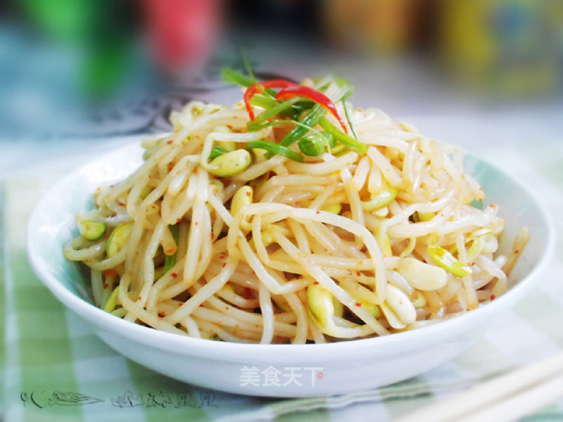 Spicy Soy Sprouts recipe