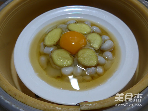 Steamed Cuttlefish Egg with Egg recipe