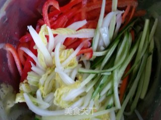 Sour and Crisp Mixed Vegetables recipe