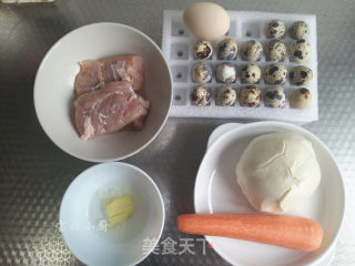 #trust之美#quail Egg Small Meatballs recipe