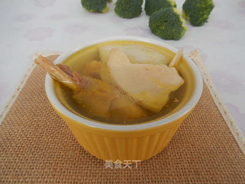 Chicken Soup with American Ginseng Conch