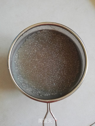#trust之美#purple Sweet Potato Honey Sago recipe