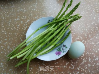 Asparagus Scrambled Eggs recipe