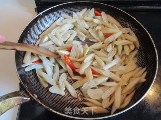 Hot and Sour Lotus Root Strips recipe