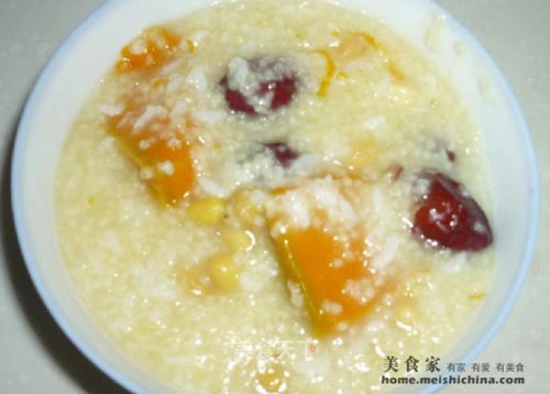 Recipe Exchange--pumpkin and Red Date Congee recipe