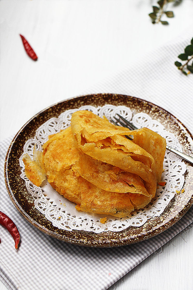 Salted Egg Yolk Hand Cake recipe