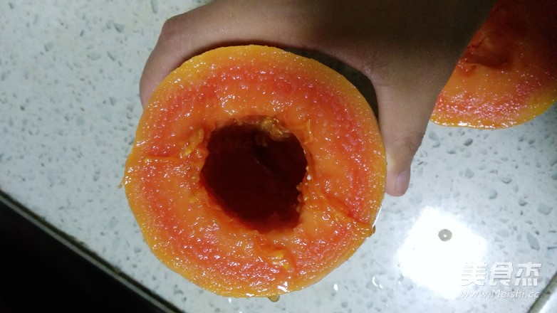 Papaya Milk Jelly recipe
