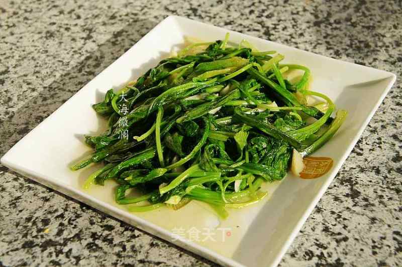 Garlic Oil Lettuce recipe