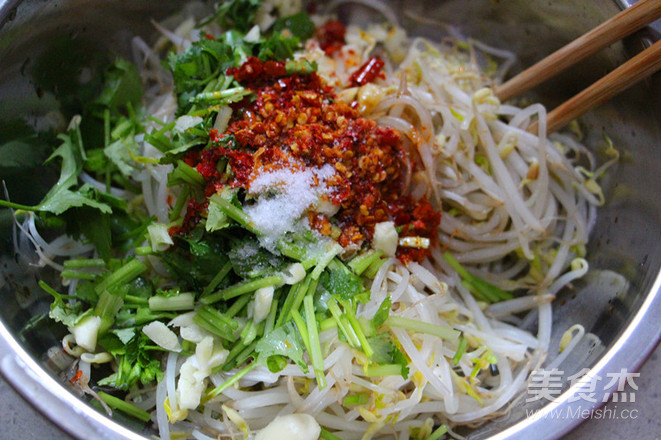 Cold Mung Bean Sprouts recipe