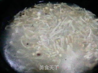Enoki Mushroom and Egg Drop Soup recipe