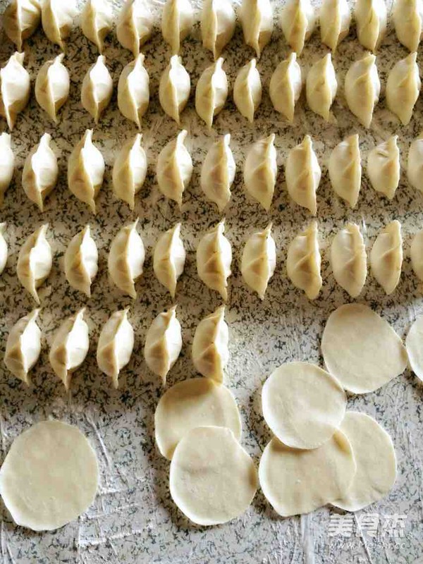 Pork, Mushroom and Shrimp Dumplings recipe